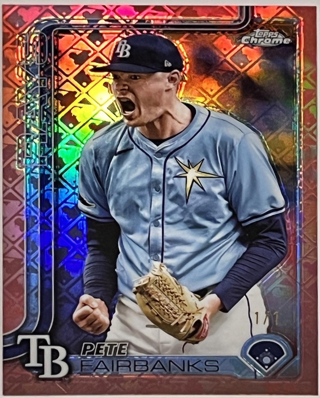 Pete Fairbanks [Rose Gold Refractor] #84