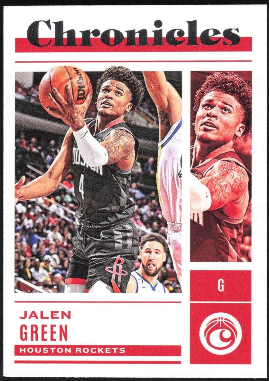 Jalen Green #28 Basketball Cards 2022 Panini Chronicles