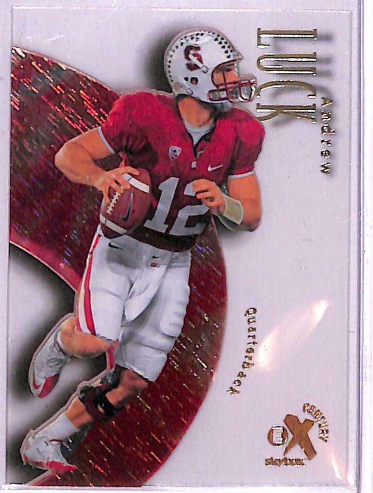 Andrew Luck #1 2013 Fleer Retro Football