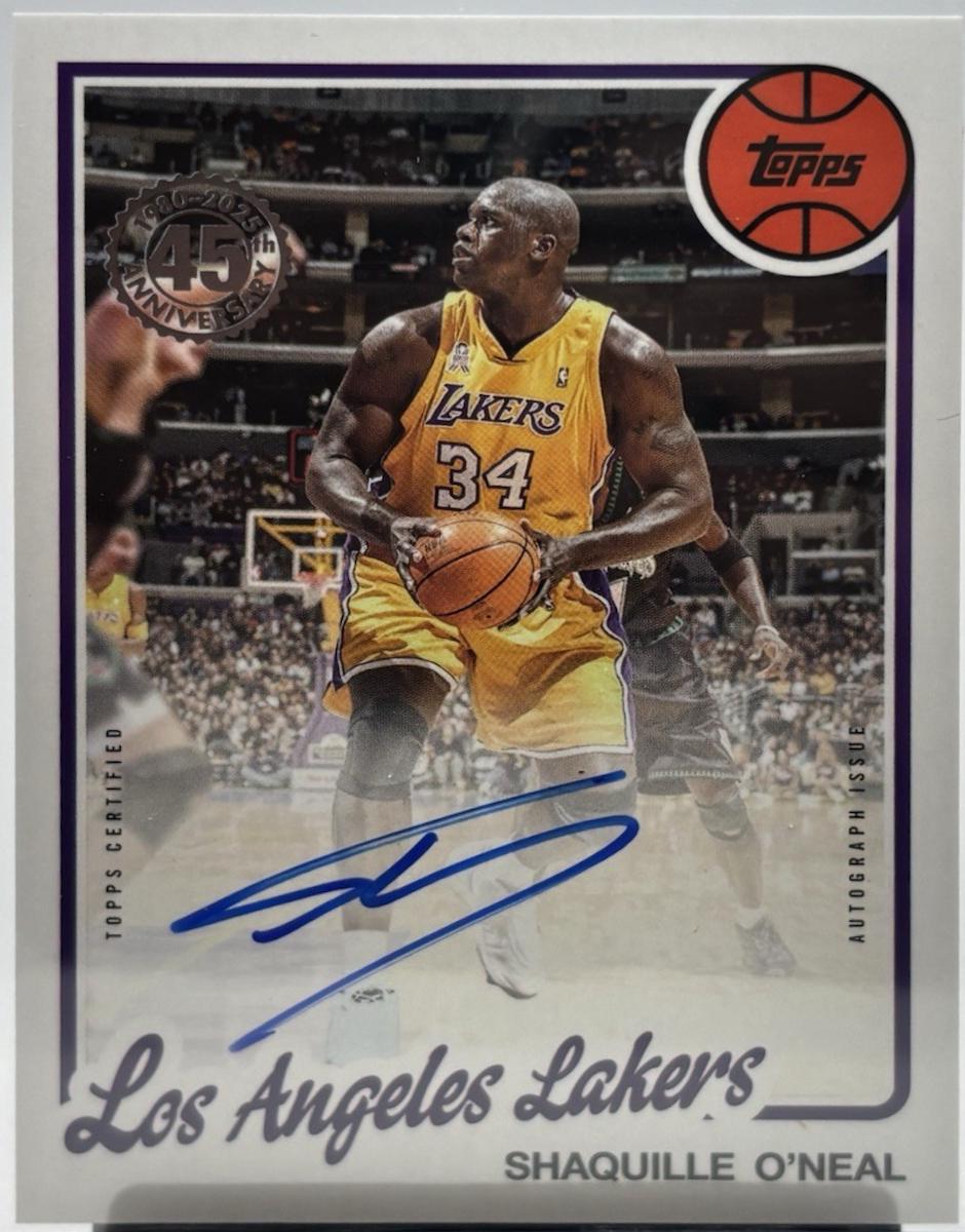 Shaquille O'Neal #80B2-SO Prices | 2025 Topps 1980 Autograph
