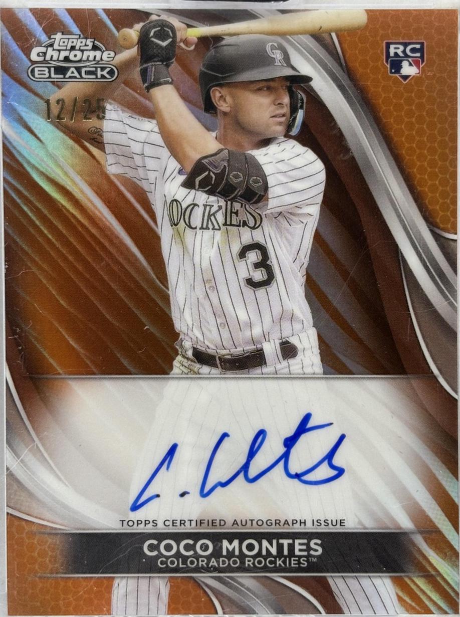 Coco Montes [Orange Refractor] #CBA-CMON