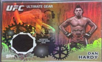 Dan Hardy #UG-DH Ufc Cards 2010 Topps UFC Ultimate Gear Relic