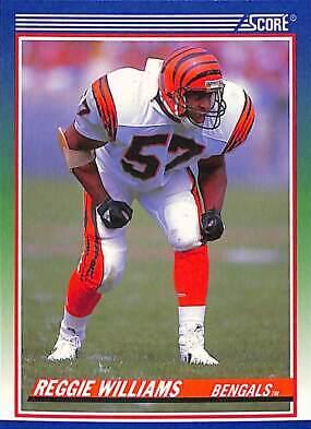 Reggie Williams #404 Football Cards 1990 Panini Score