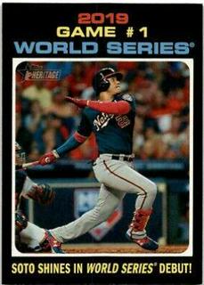 Soto Shines In World Series Debut