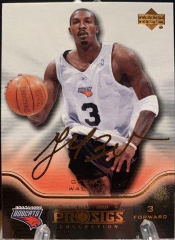 gerald wallace #9 Basketball Cards 2004 Upper Deck Pro Sigs