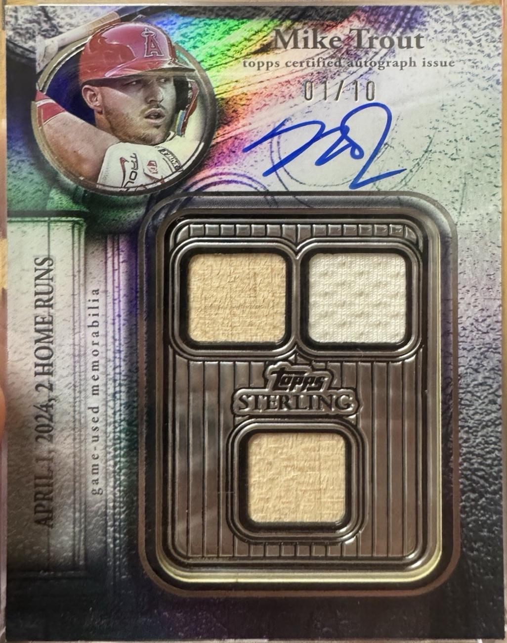 Mike Trout [Blue] #SWA-MT