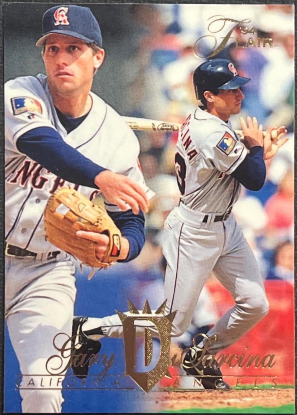 Gary DiSarcina #20 Baseball Cards 1994 Flair