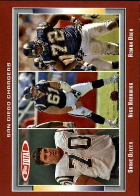 Nick Hardwick, Roman Oben, Shane Olivea [Red] #35