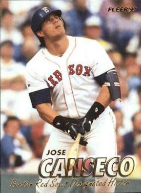 Jose Canseco #18 Baseball Cards 1997 Fleer