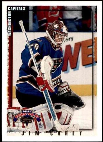 Jim Carey #13 Hockey Cards 1996 Topps