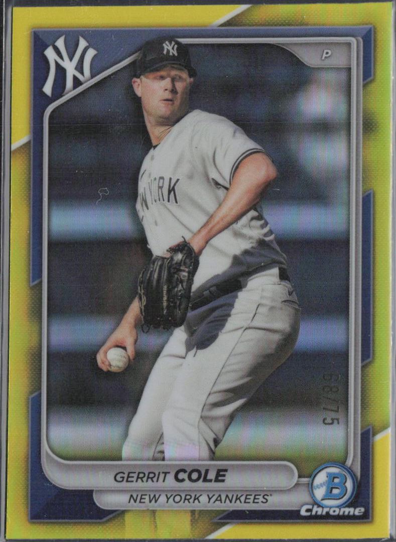 Gerrit Cole [Yellow Sapphire] #18
