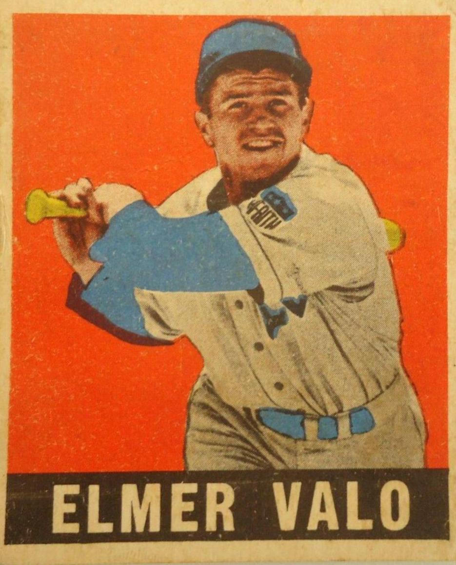 Elmer Valo #29 Baseball Cards 1948 Leaf