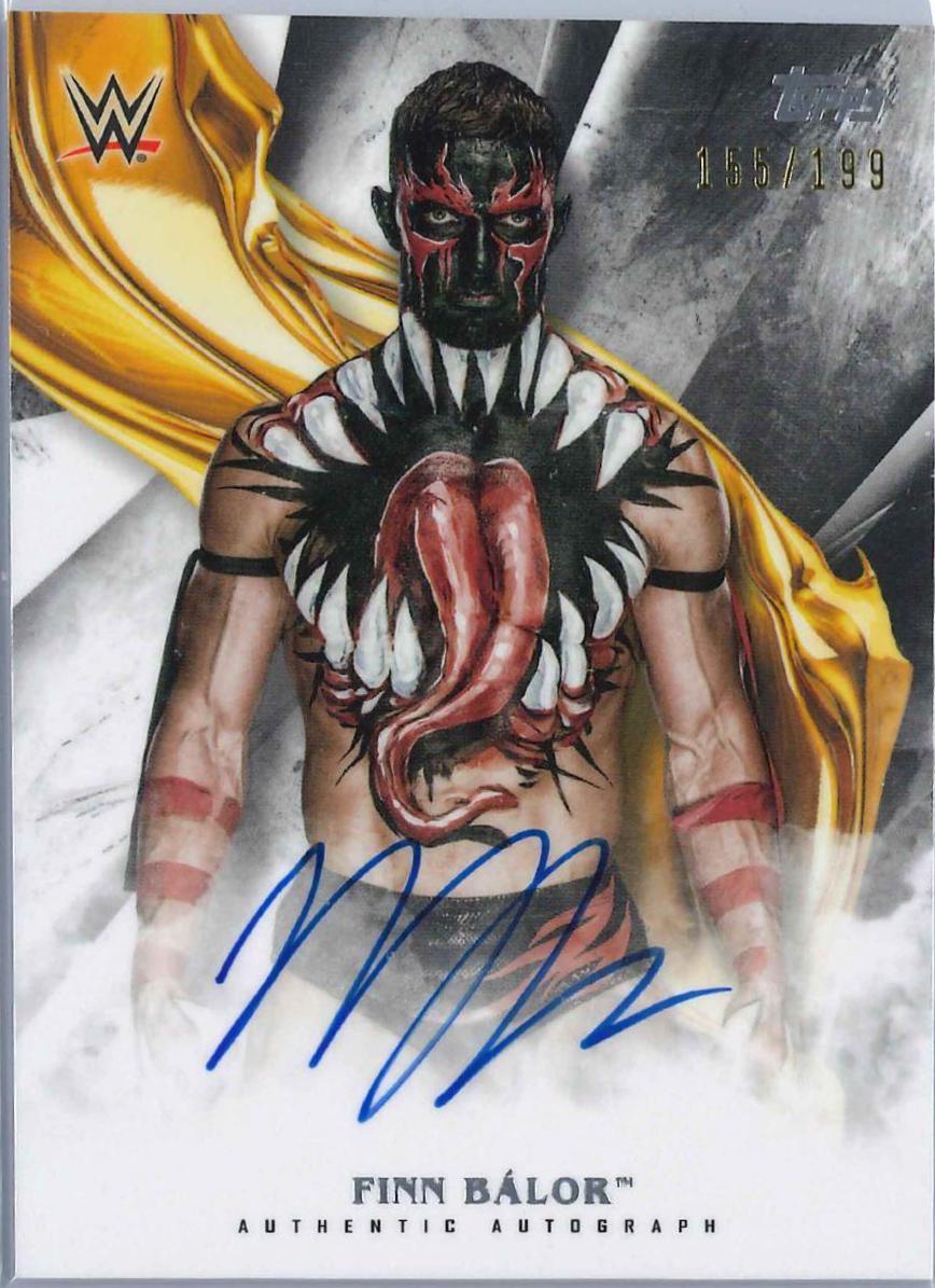 Finn Balor #A-FB Wrestling Cards 2019 Topps WWE Undisputed Autographs