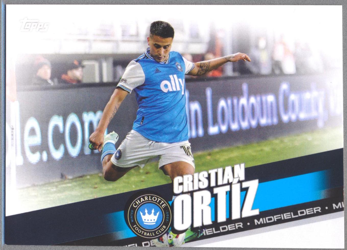 Cristian Ortiz #17 2022 Topps MLS