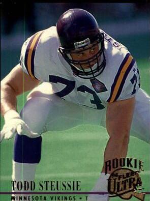 Todd Steussie #446 Football Cards 1994 Ultra