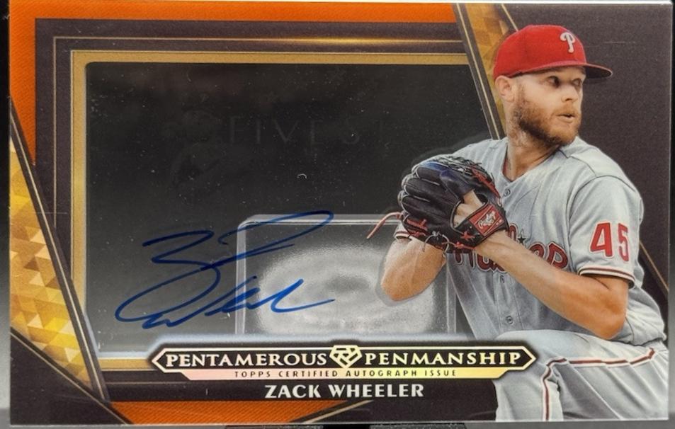 Zack Wheeler [Orange] #PP-ZW