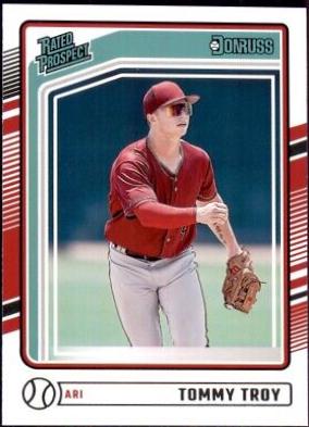 Tommy Troy #107 Baseball Cards 2024 Donruss