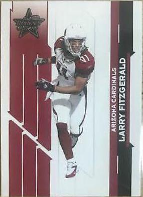 Larry Fitzgerald #4 Football Cards 2006 Leaf Rookies & Stars