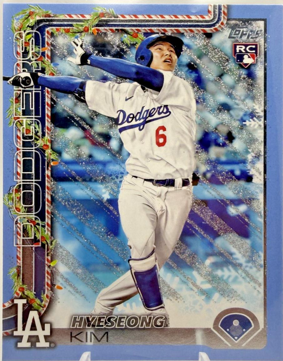 Hyeseong Kim [Blue Metallic Glitter] #H174 Prices | 2025 Topps
