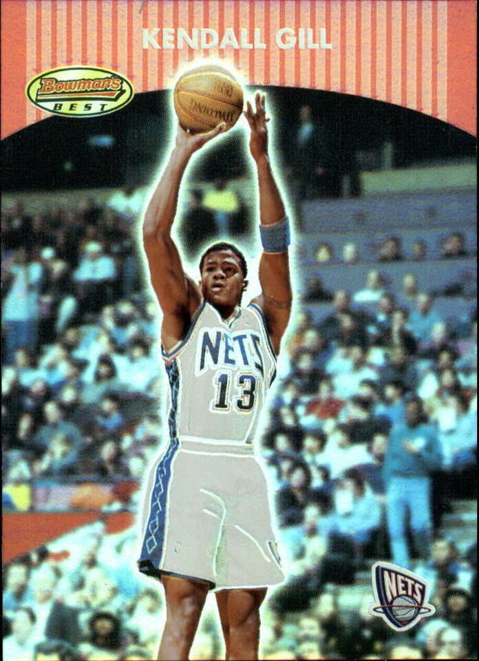 Kendall Gill #3 Basketball Cards 2000 Bowman's Best