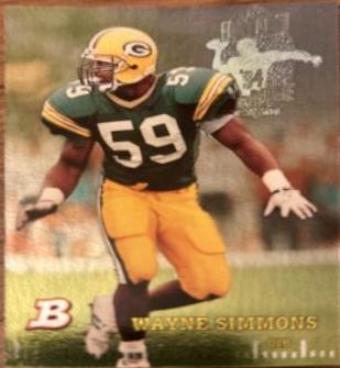 Wayne Simmons #227 Football Cards 1994 Bowman