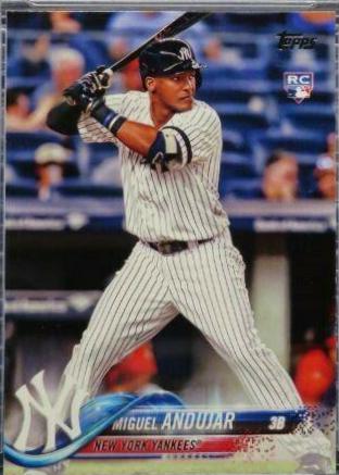 Miguel Andujar #305 Baseball Cards 2018 Topps