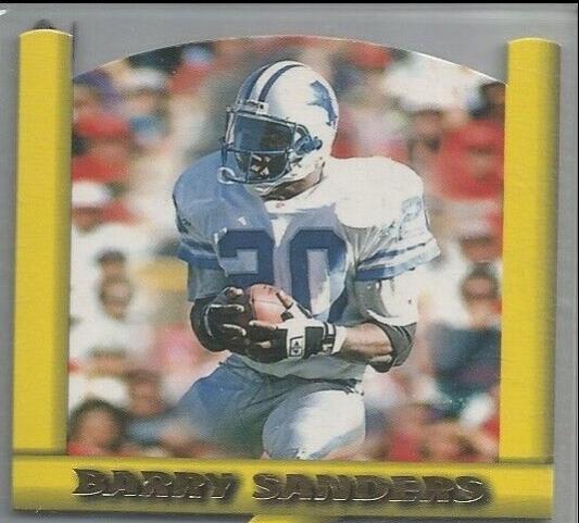 Barry Sanders #Z-9 Football Cards 1997 Pacific the Zone