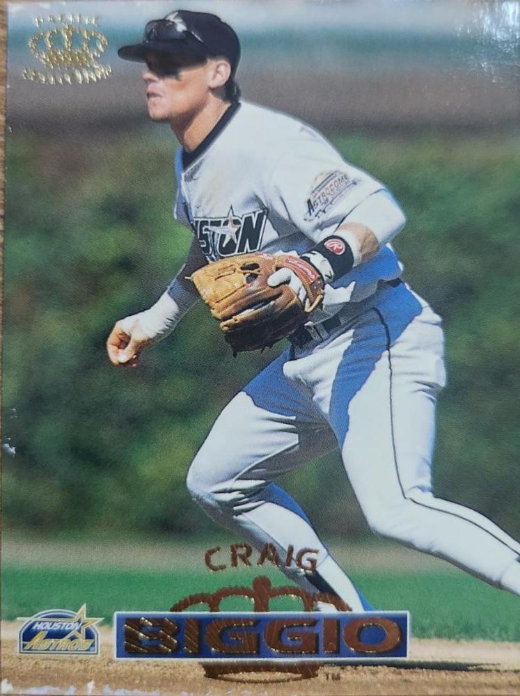 Craig Biggio #94 Baseball Cards 1996 Pacific Crown Collection