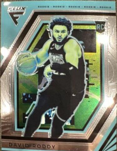 David Roddy #238 Basketball Cards 2022 Panini Flux