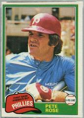 Pete Rose [Gray Back] #180 Baseball Cards 1981 O Pee Chee Prices