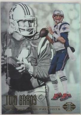 Steve Grogan, Tom Brady #58 Football Cards 2017 Panini Illusions