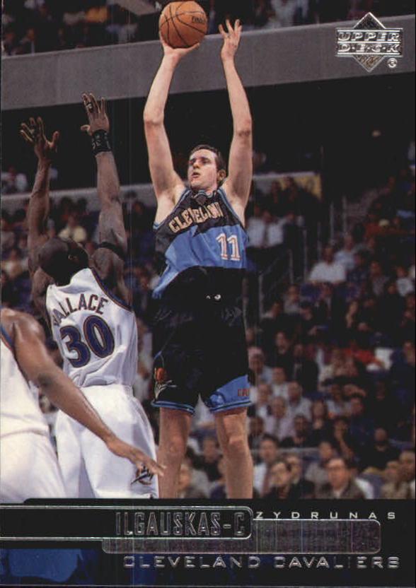 Zydrunas Ilgauskas #25 Basketball Cards 1999 Upper Deck