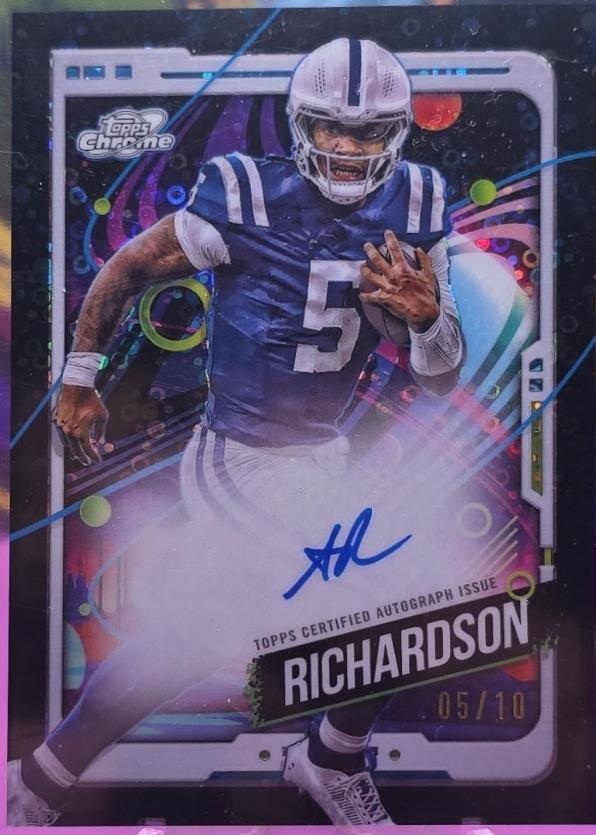Anthony Richardson [Black Eclipse Refractor] #CCA-ARI
