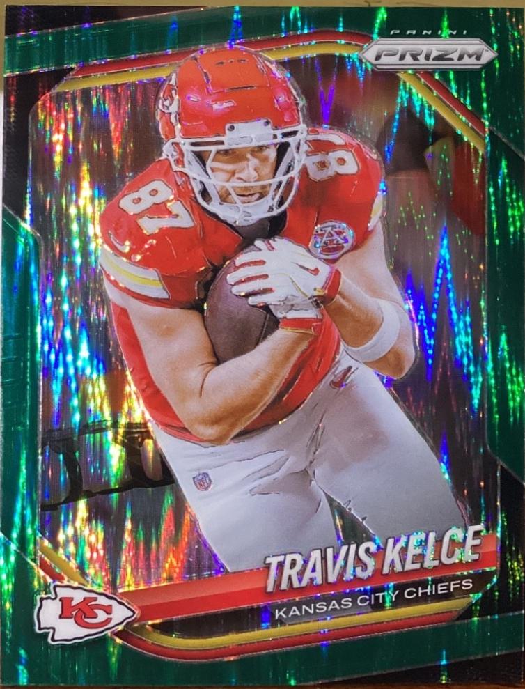 Travis Kelce [Green Flash] #67 Prices | 2025 Panini Prizm