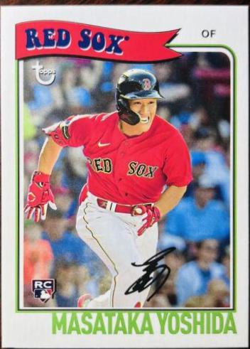 Masataka Yoshida #7 Baseball Cards 2023 Topps Brooklyn Collection
