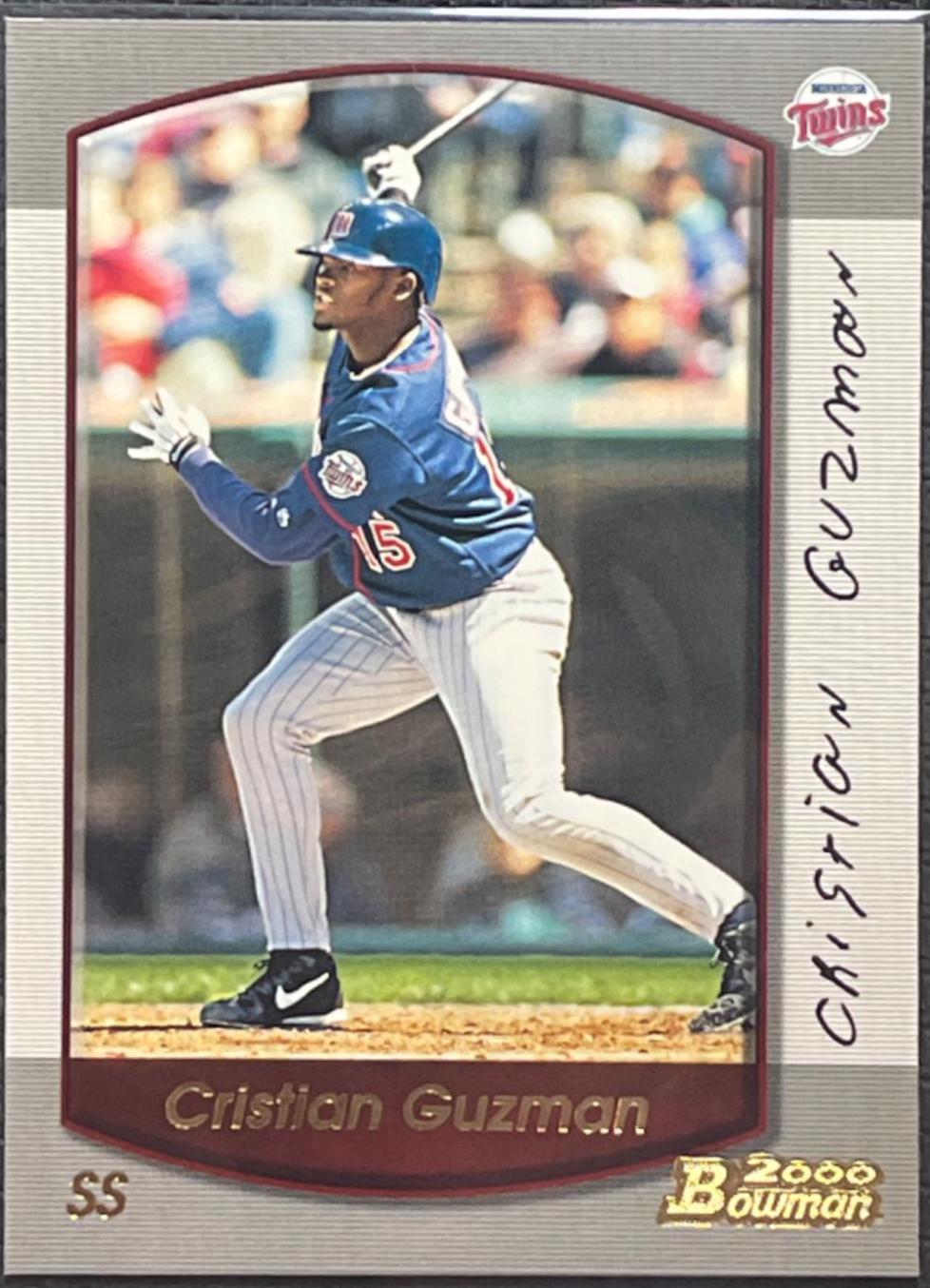 Cristian Guzman #25 Baseball Cards 2000 Bowman