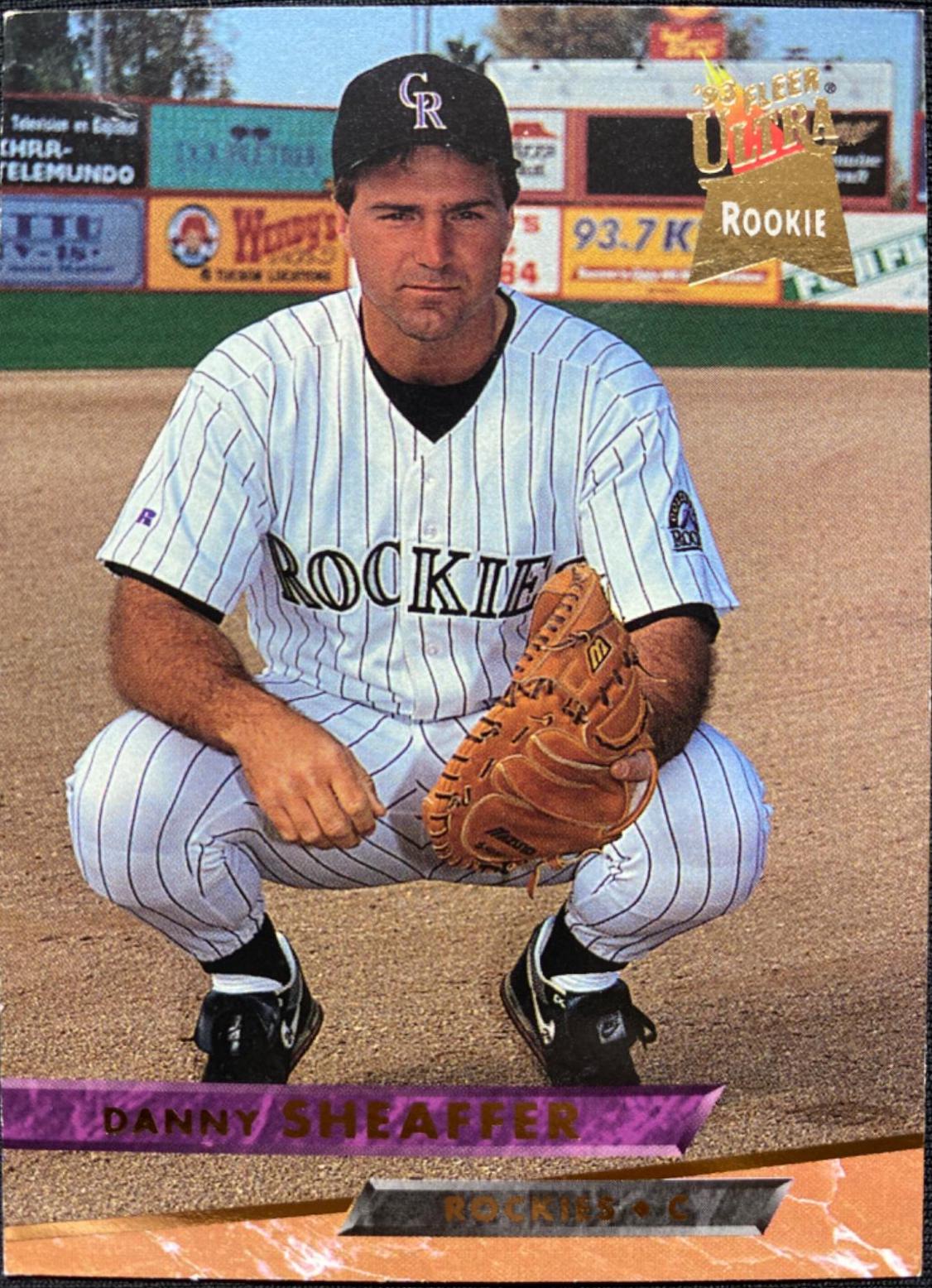 Danny Sheaffer #358 Baseball Cards 1993 Ultra
