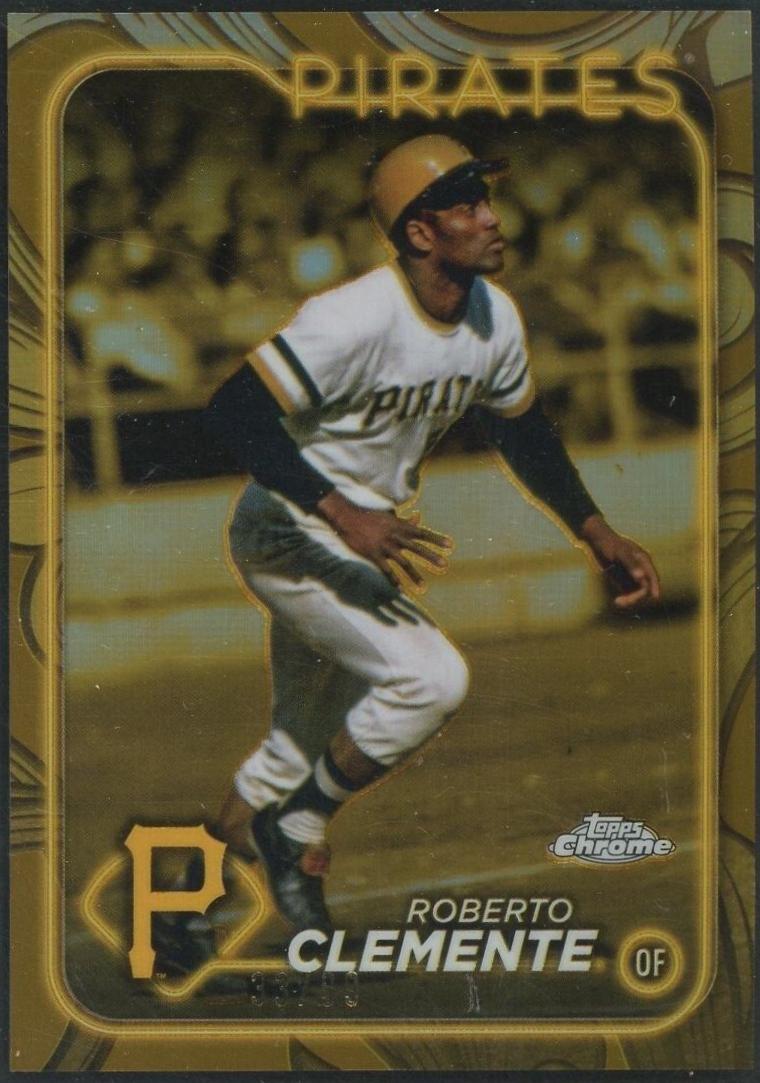 Roberto Clemente [Gold Refractor] #138