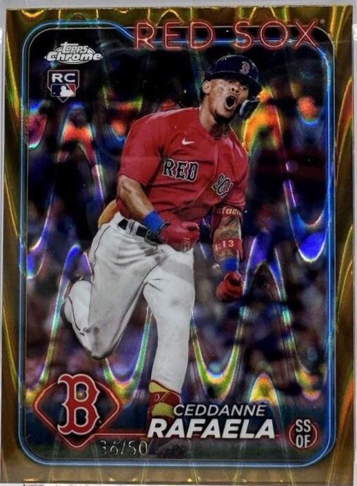 Ceddanne Rafaela [RayWave Gold Refractor] #118