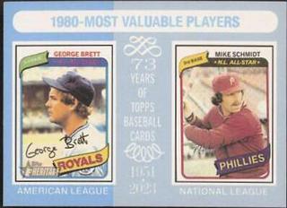 George Brett / Mike Schmidt