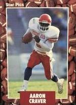 Aaron Craver #90 1991 Star Pics Football