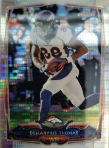 Demaryius Thomas #5 Football Cards 2014 Topps Chrome Mini
