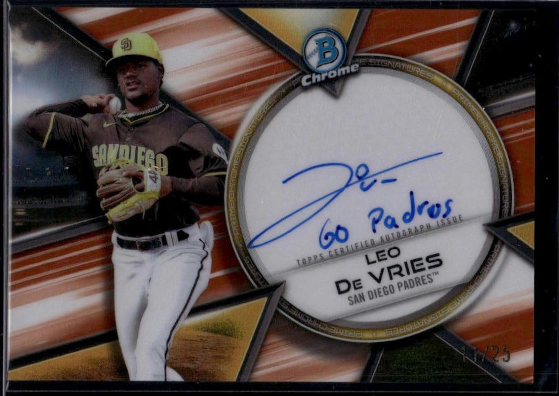 Leo De Vries [Orange Refractor] #PCS-LD