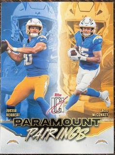 Ladd McConkey / Justin Herbert