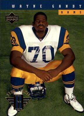Wayne Gandy #21 Football Cards 1994 Upper Deck