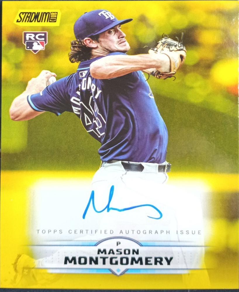 Mason Montgomery [Yellow] #SCBA-MMO