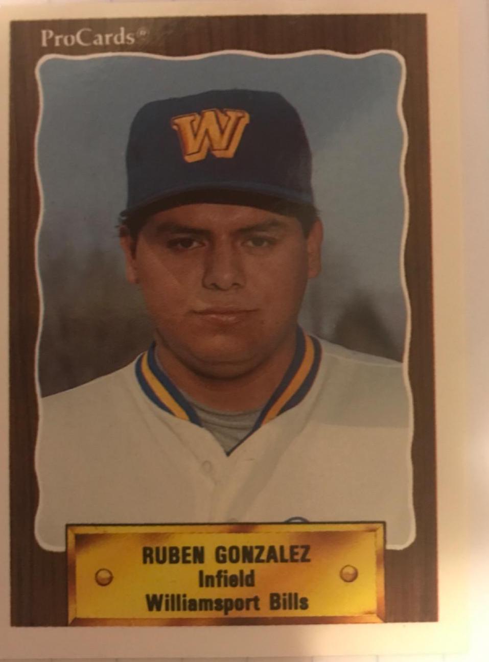 Ruben Gonzalez #1062 Baseball Cards 1990 Procards