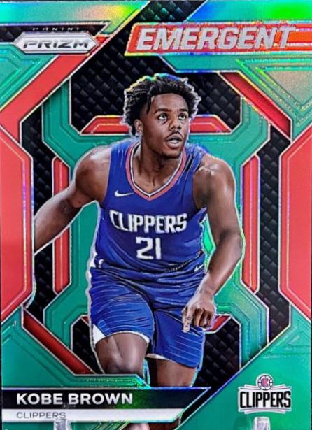 Kobe Brown [Green Prizm] #18