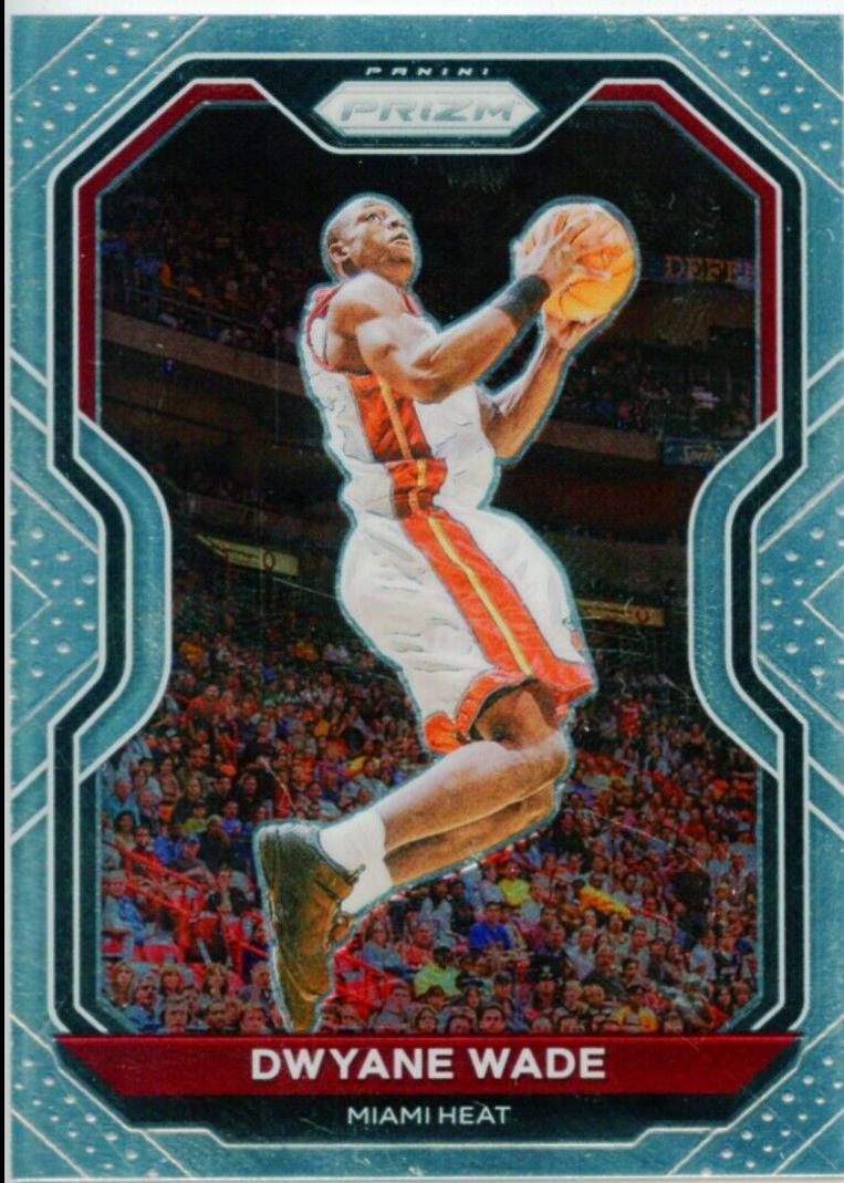 Dwyane Wade #195 Basketball Cards 2020 Panini Prizm
