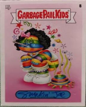 Artist Autograph #8 Garbage Pail Kids Book Worms